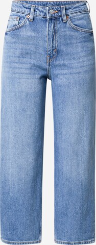 Wide leg Jeans di Monki in blu: frontale
