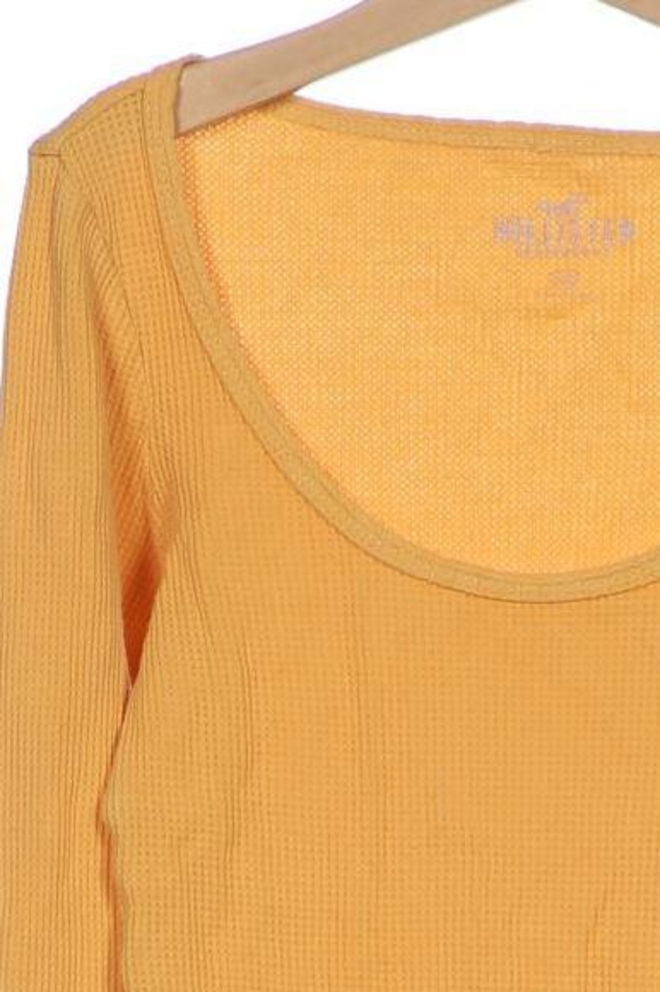 HOLLISTER Top & Shirt in XS in Yellow