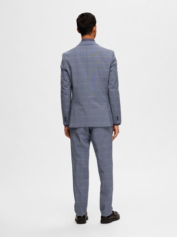 SELECTED Slim Fit Sakko in Blau