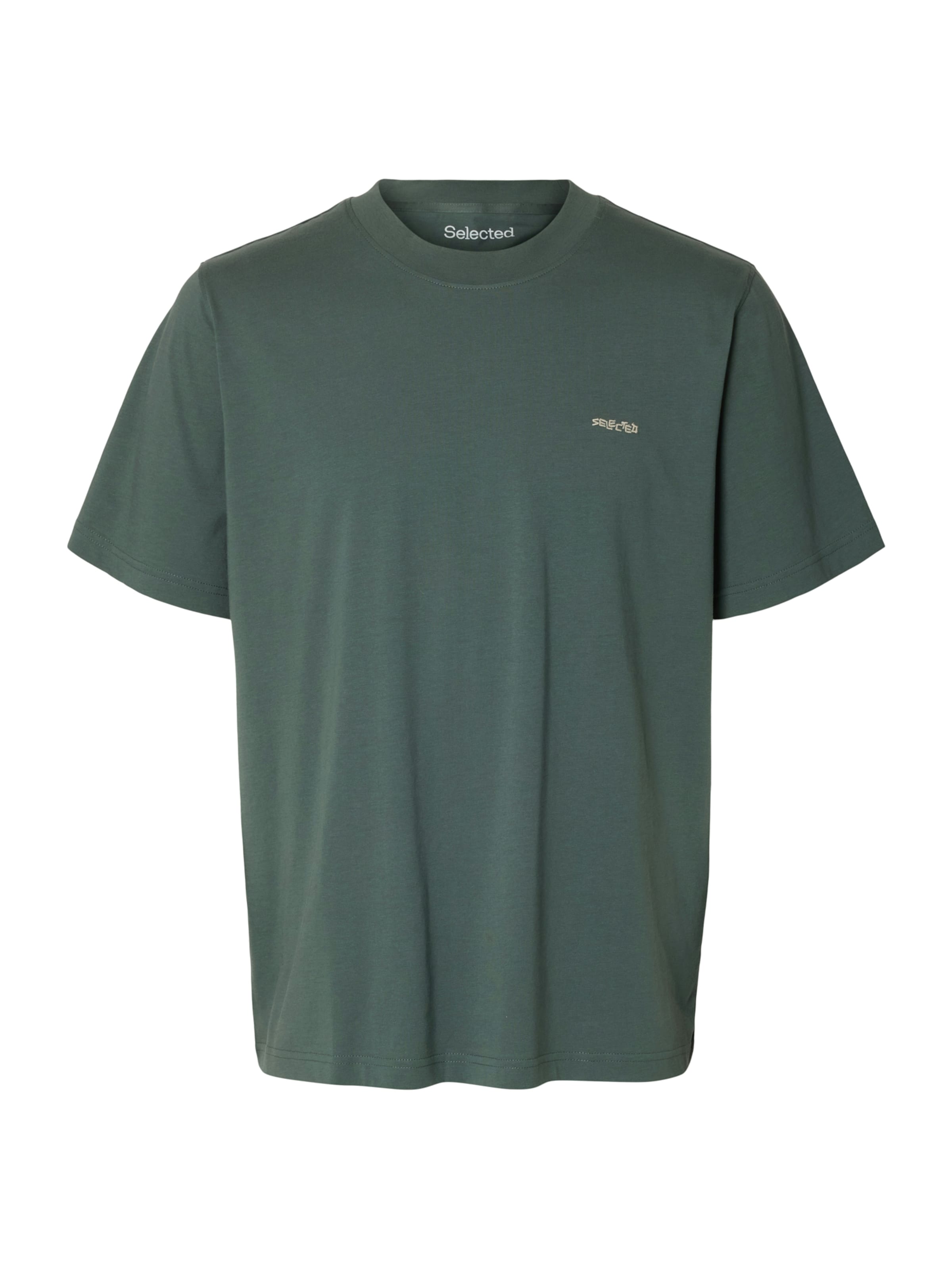 SELECTED Bluser & t-shirts 'SLHAUBREY' i grøn: forside