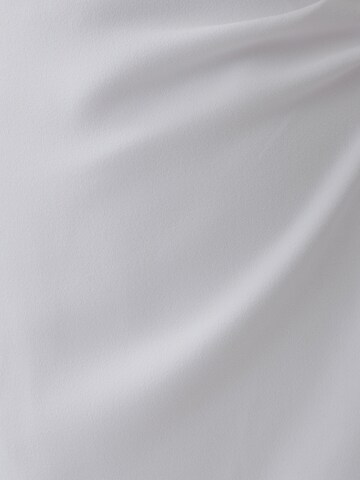 Tussah Kleid in Weiß