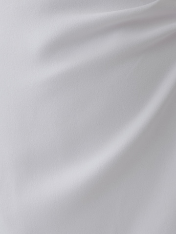 Tussah Dress in White