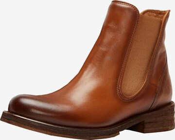 FELMINI Chelsea boots 'Cooper ' in Bruin: voorkant