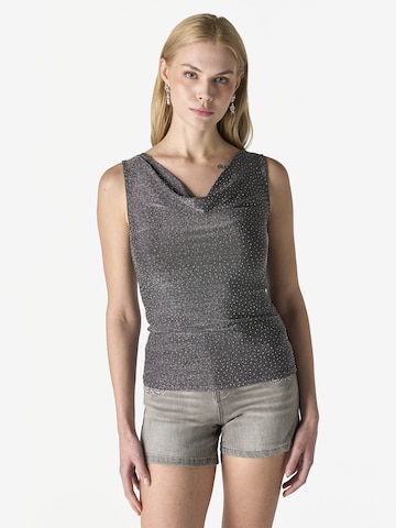 KOROSHI Topp i grå: framsida