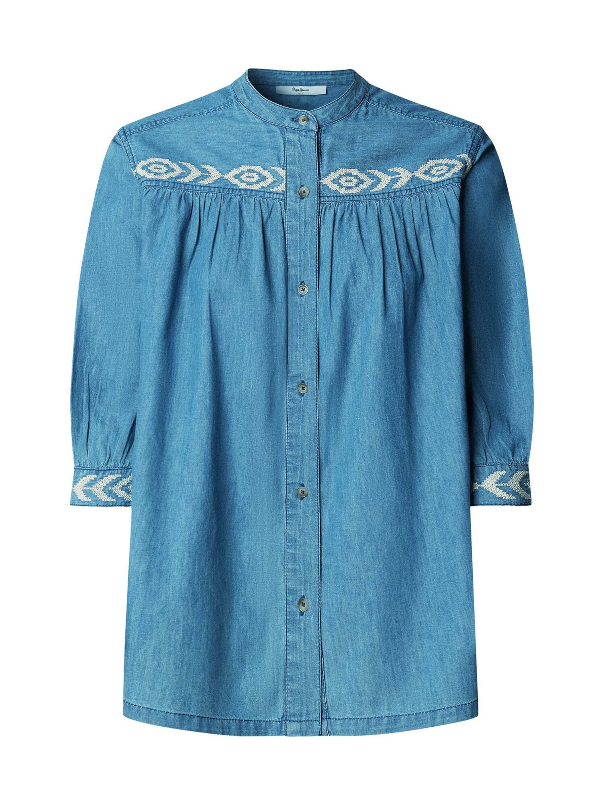 Camicia da donna 'LIVIA' di Pepe Jeans in blu: frontale