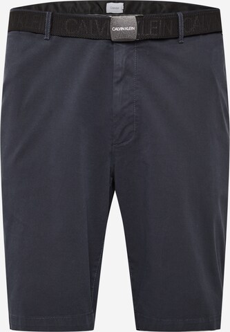 Calvin Klein Big & Tall Regular Broek in Blauw: voorkant