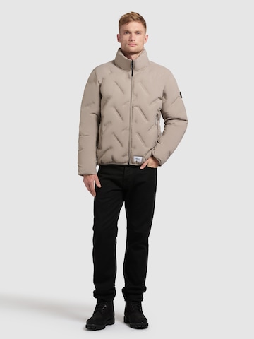 Veste d’hiver 'CLOVER' khujo en gris