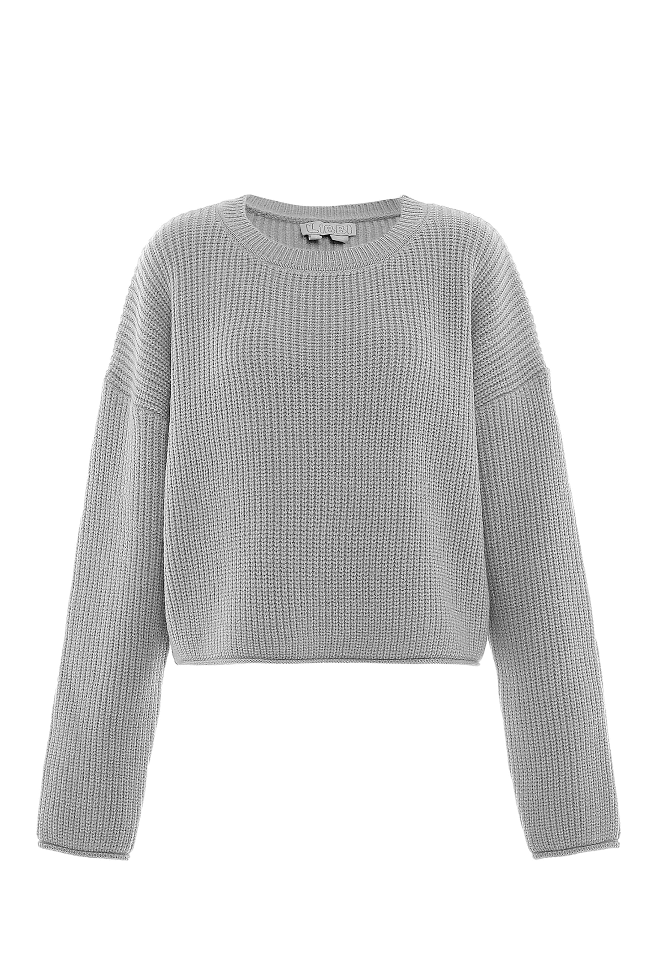 Libbi Pullover in Grau: Vorderseite