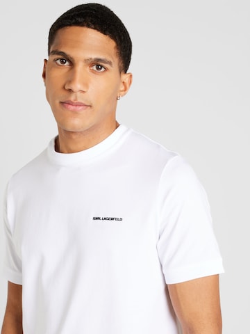 Karl Lagerfeld T-shirt i vit