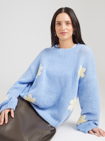 Hailys Oversize pulóver 'Be44lle' - kék: elől