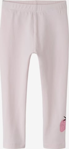 Leggings 'NMFBILONA' de la NAME IT pe roz: față