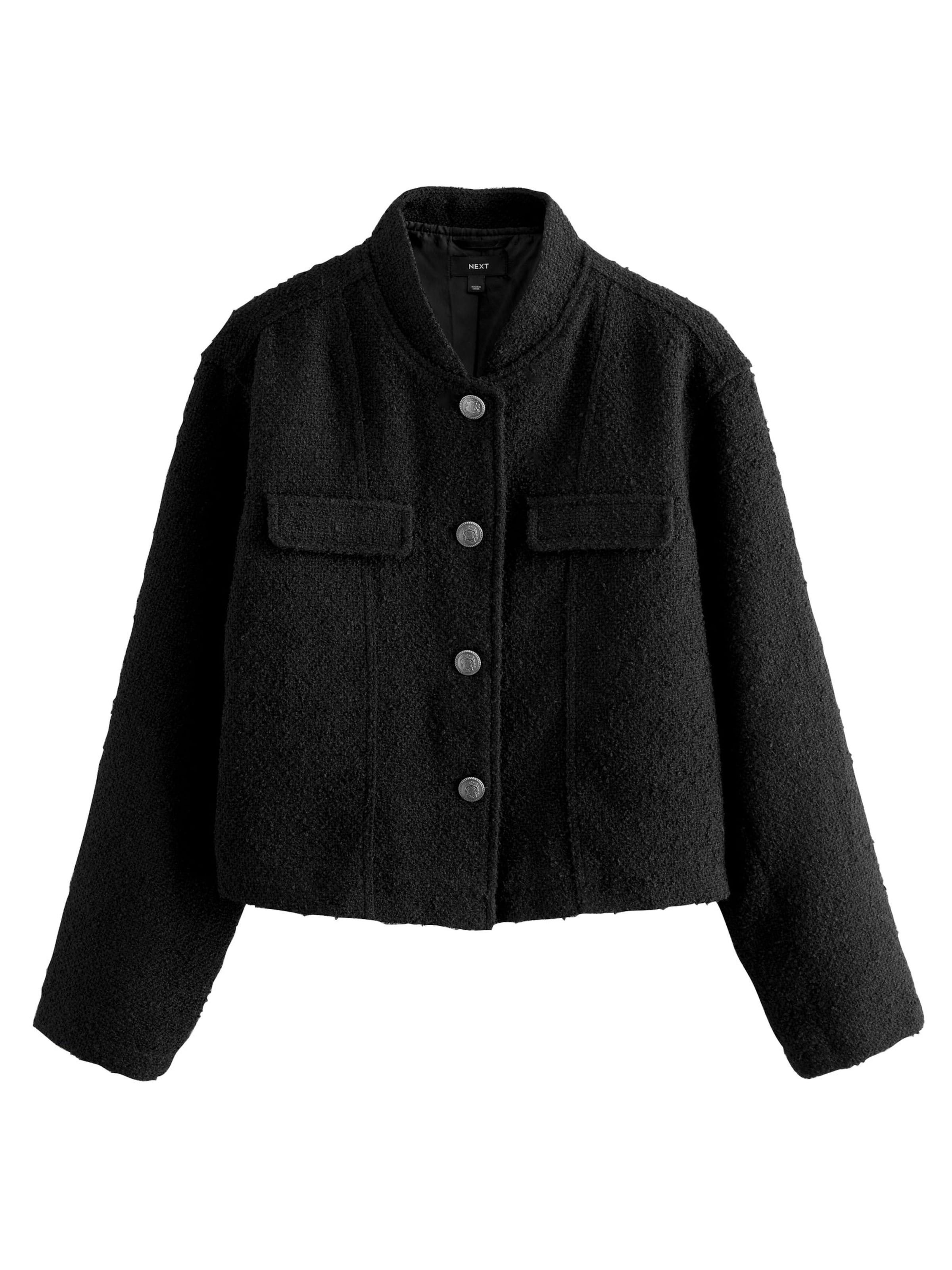 Next Prechodná bunda - Čierna: predná strana
