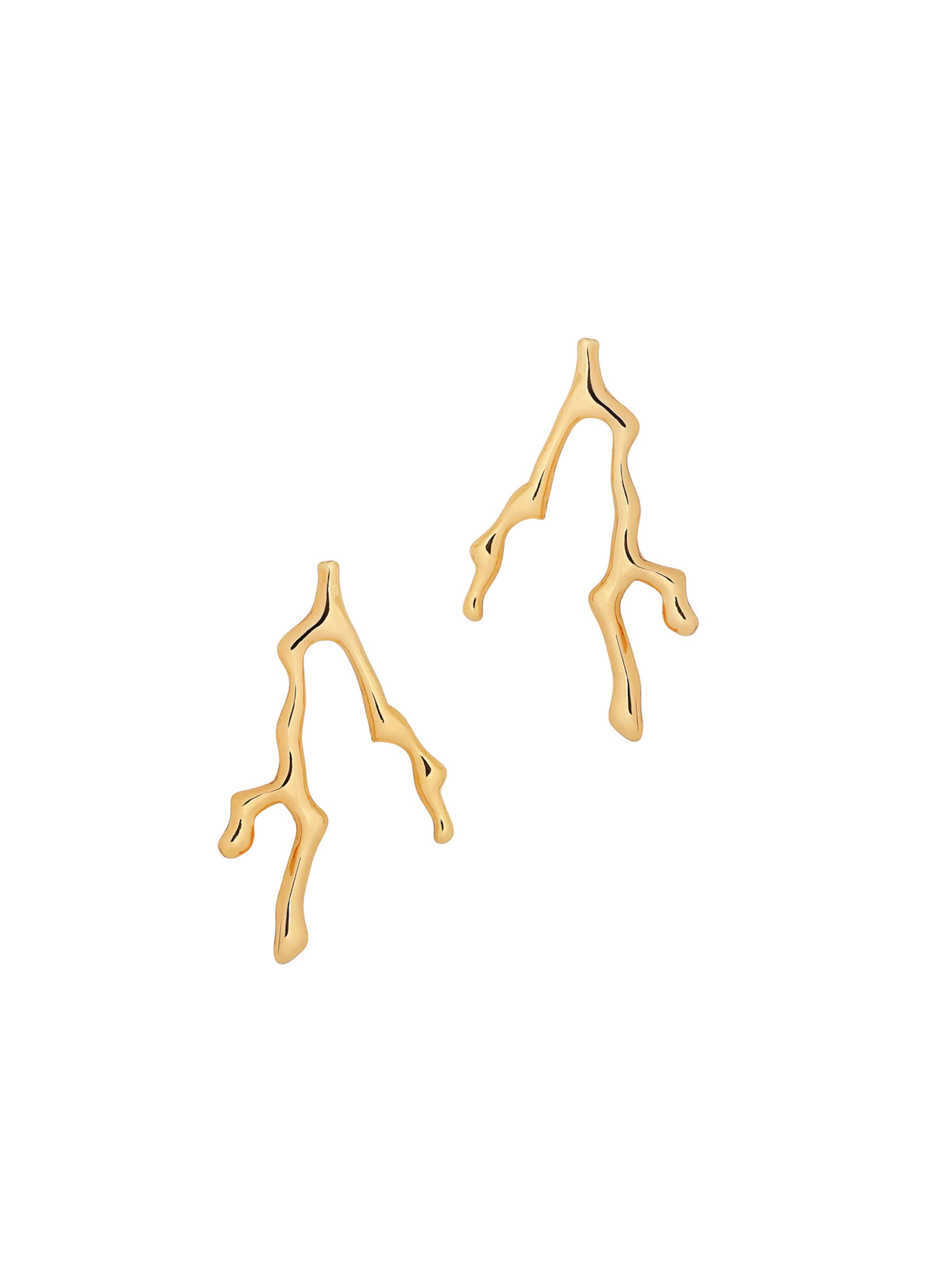 TATUUM Ohrringe 'Maru' in One Size in gold, Produktansicht