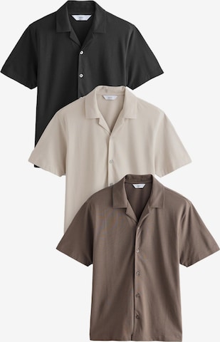 Next Skjorta i beige: framsida