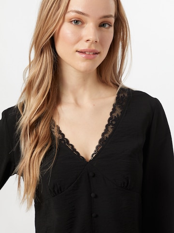 ABOUT YOU Bluse 'Mette Blouse' in Schwarz