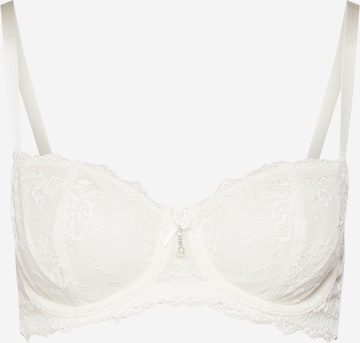 LASCANA T-shirt Bra in White: front