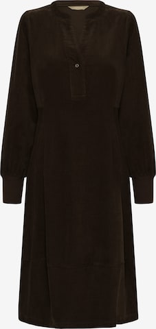 CULTURE Kjole 'Rhaena' i brun: forside