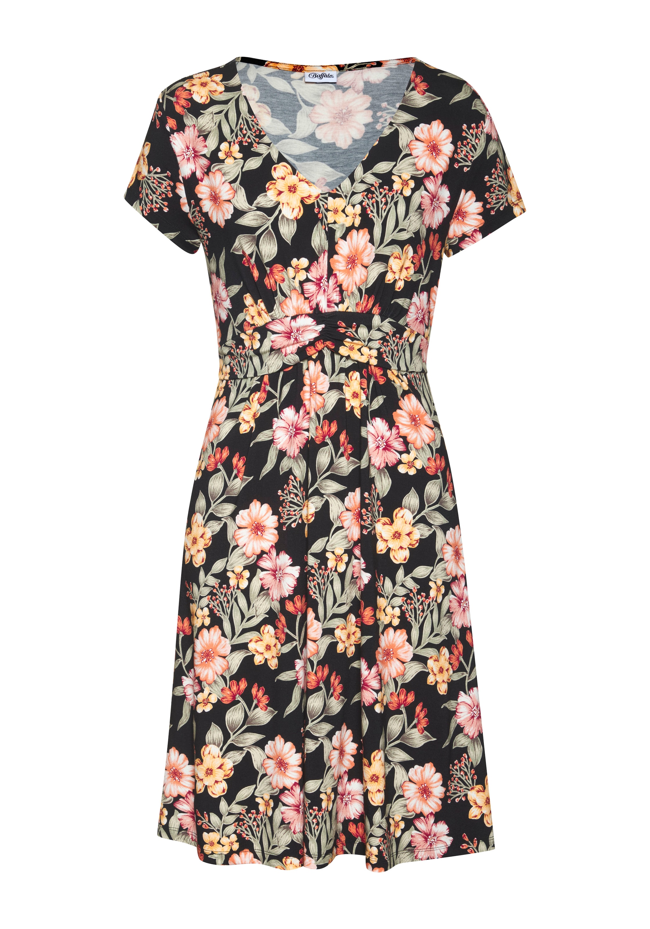 BUFFALO Letnia sukienka w kolorze czarny: przód