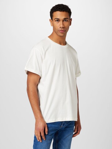 T-Shirt ABOUT YOU x Kevin Pabel en blanc : devant