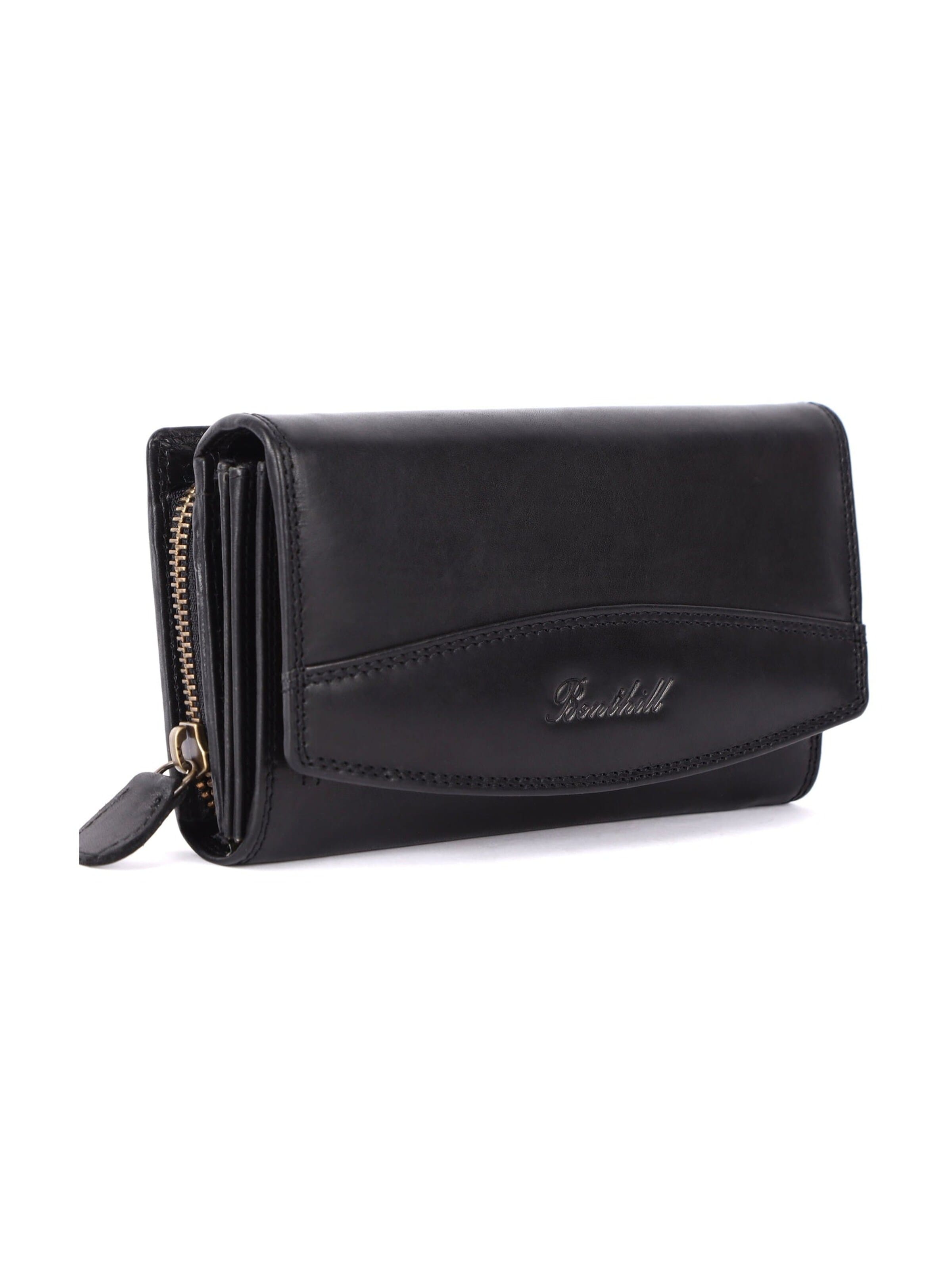 Benthill Wallet in Black: front