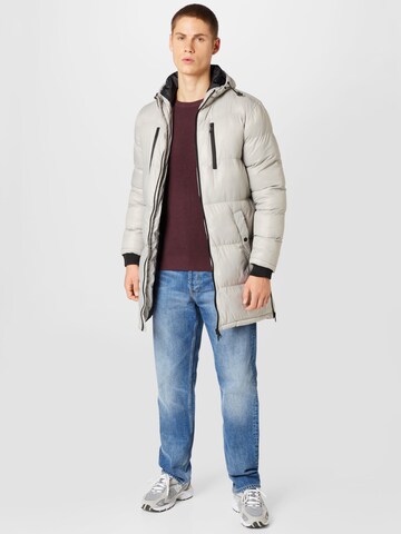 BRAVE SOUL Winter Jacket in Grey