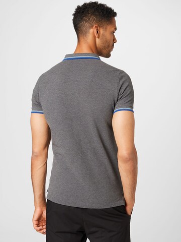 Superdry Poloshirt in Grau