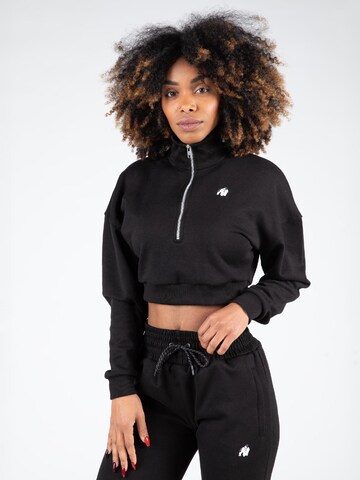 Gorilla Wear Sports sweatshirt 'Ocala' in Black: front
