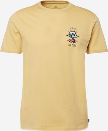 RIP CURL Sportshirt 'SEARCH' in Gelb: predná strana