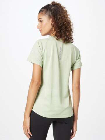 ADIDAS SPORTSWEAR - Camisa funcionais 'Parley Adizero ' em verde