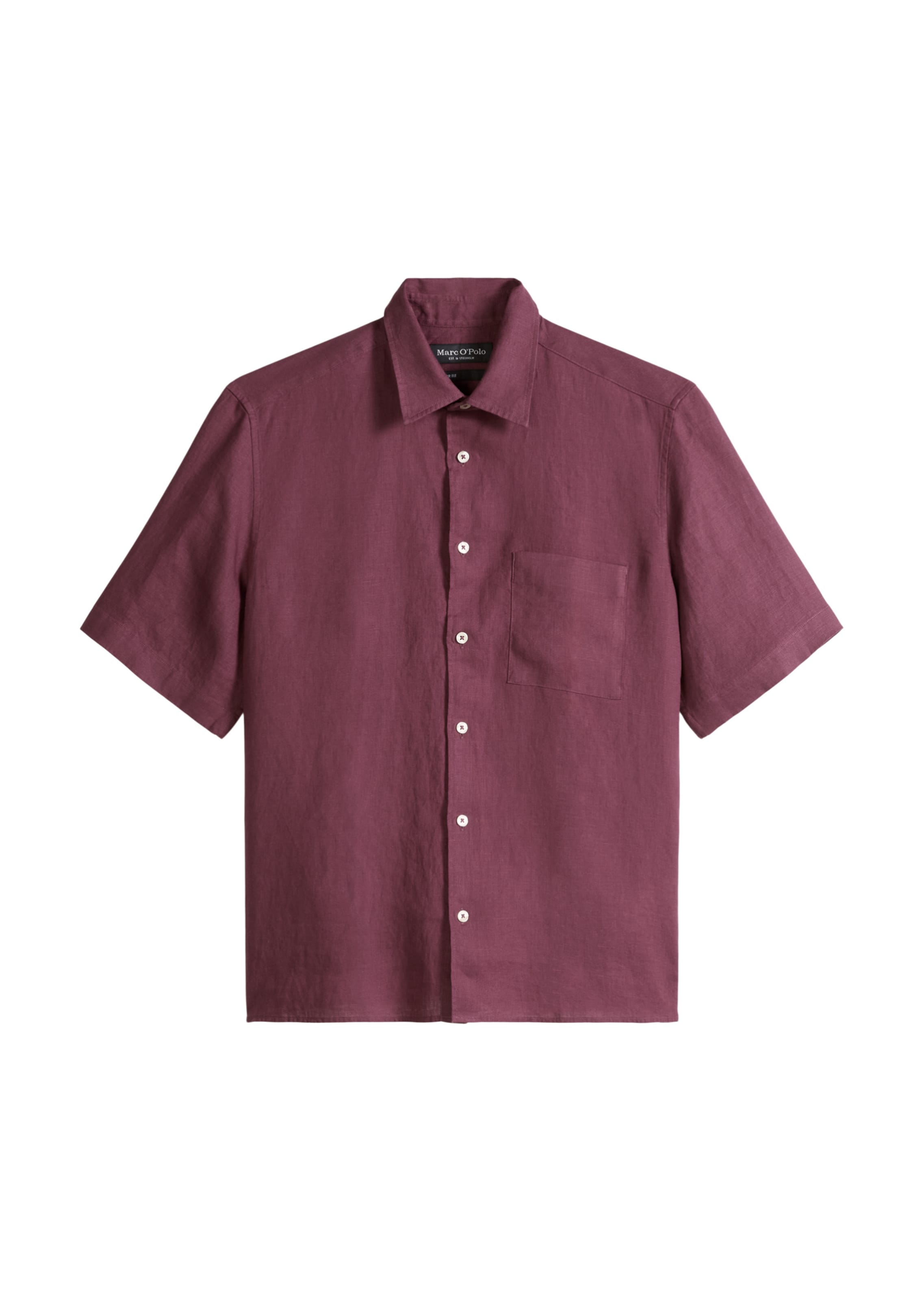 Chemise Marc O'Polo en rouge : devant