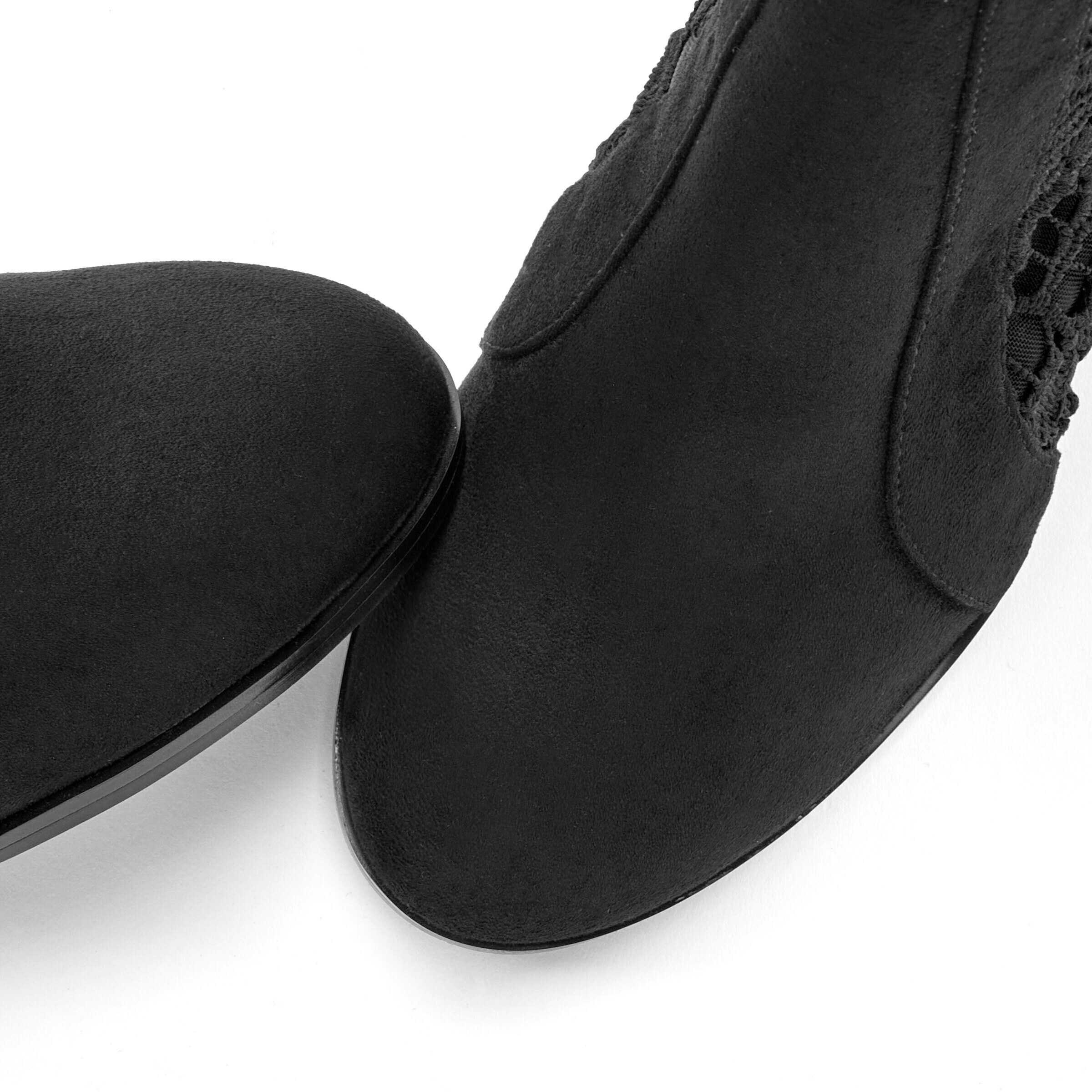 LASCANA Stiefelette in Schwarz