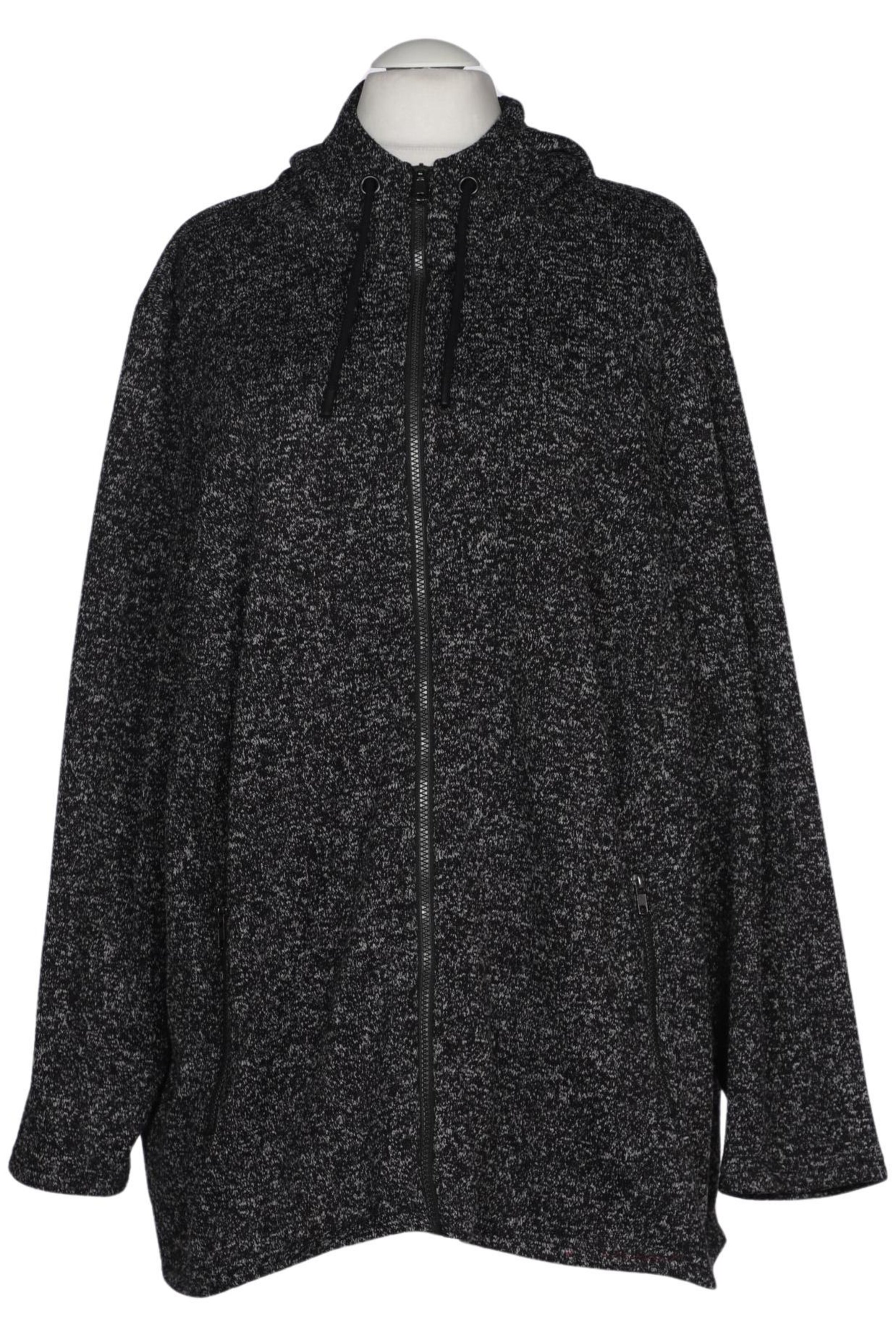 Ulla Popken Kapuzenpullover 11XL in Grau: Vorderseite