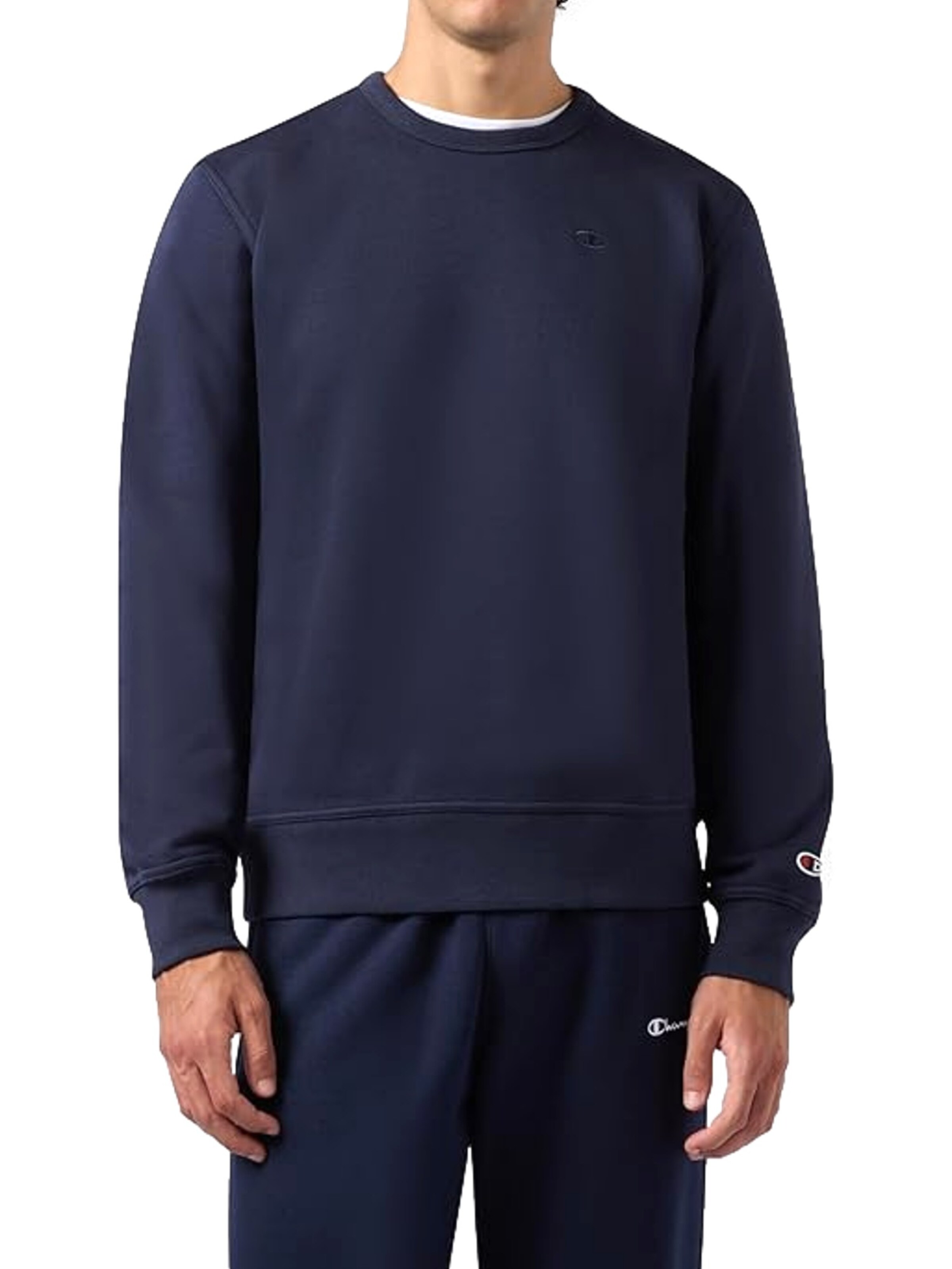 Champion Authentic Athletic Apparel Sweatshirt in Blue: front