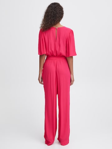 ICHI Jumpsuit 'MARRAKECH' i pink