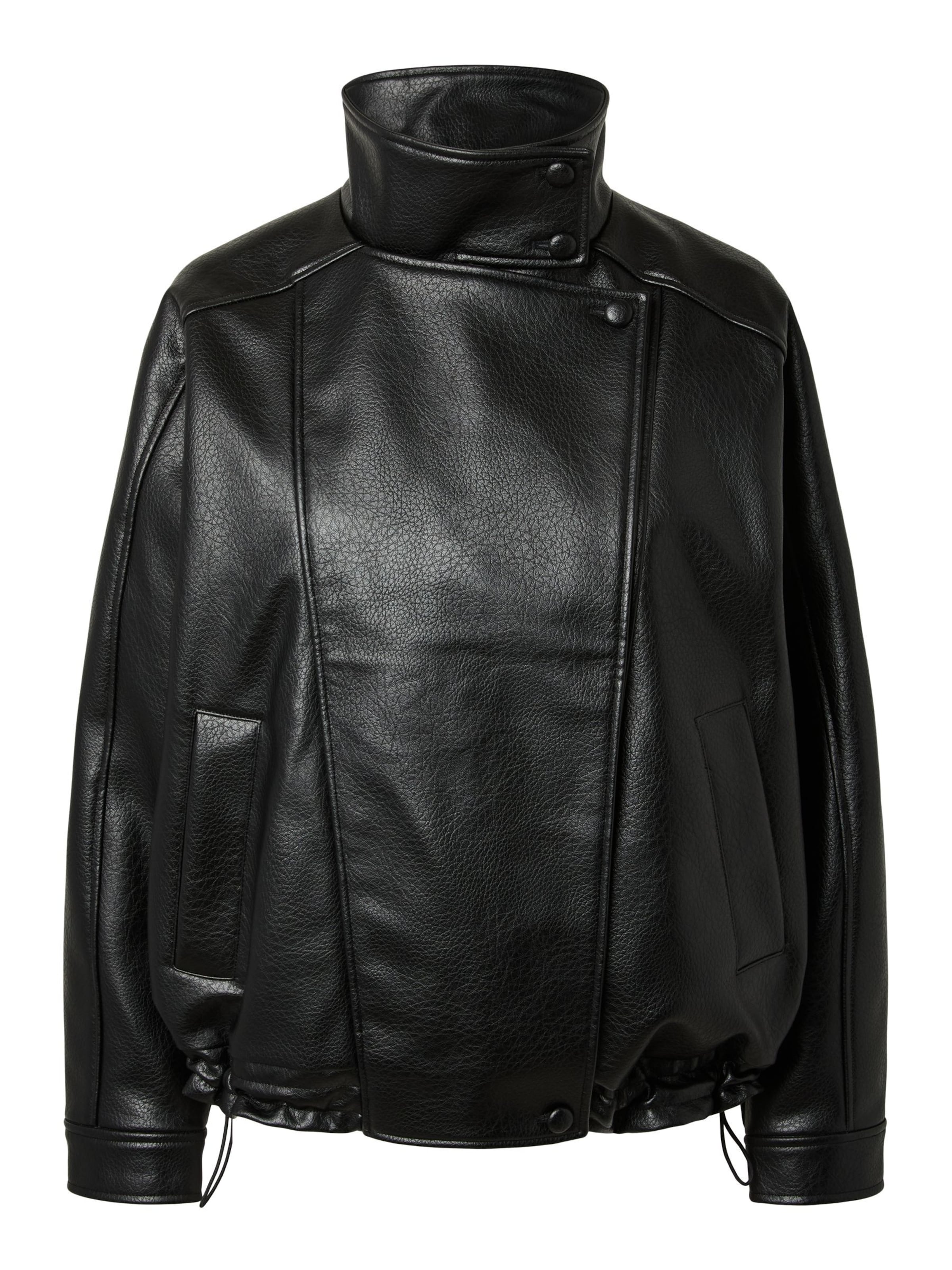 PIECES Between-Season Jacket 'BRITNEY' in Black: front