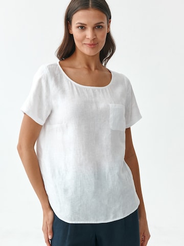 TATUUM Блуза 'LAWI' в бяло: отпред