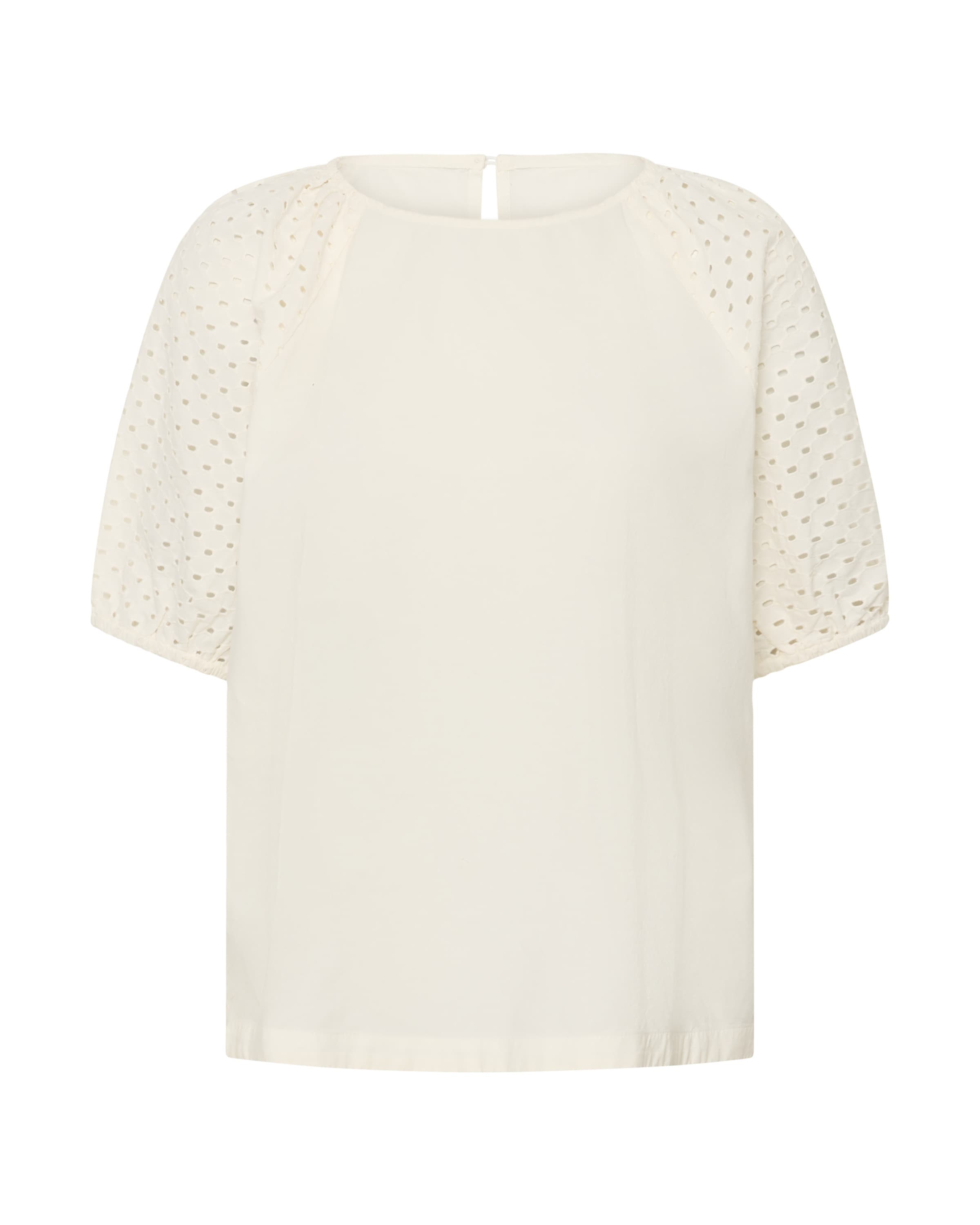 SAINT TROPEZ Bluse 'PalaSZ' i hvid: forside