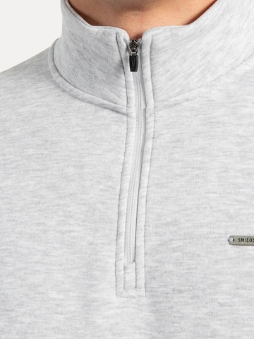 Veste de survêtement 'Jago' Smilodox en gris