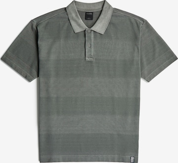 G-STAR Polo - 'Washed Jacquard Relaxed Polo' in Grün: Vorderseite