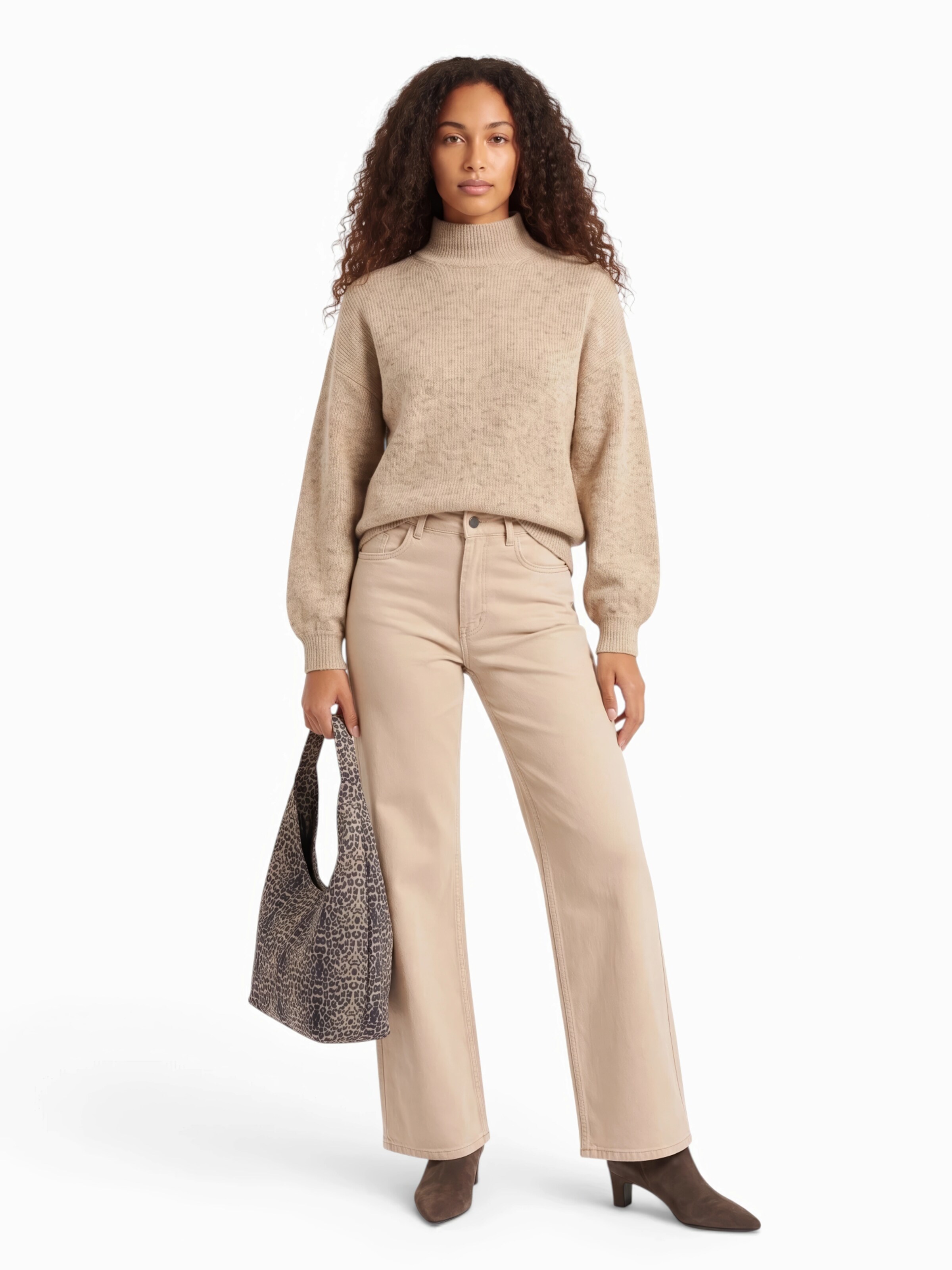 ABOUT YOU Pullover 'Dana' in Beige: Vorderseite