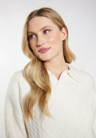 DreiMaster Vintage Sweater 'Incus' in White