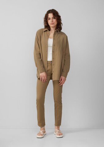 QS Slim fit Jeans 'Catie' in Green