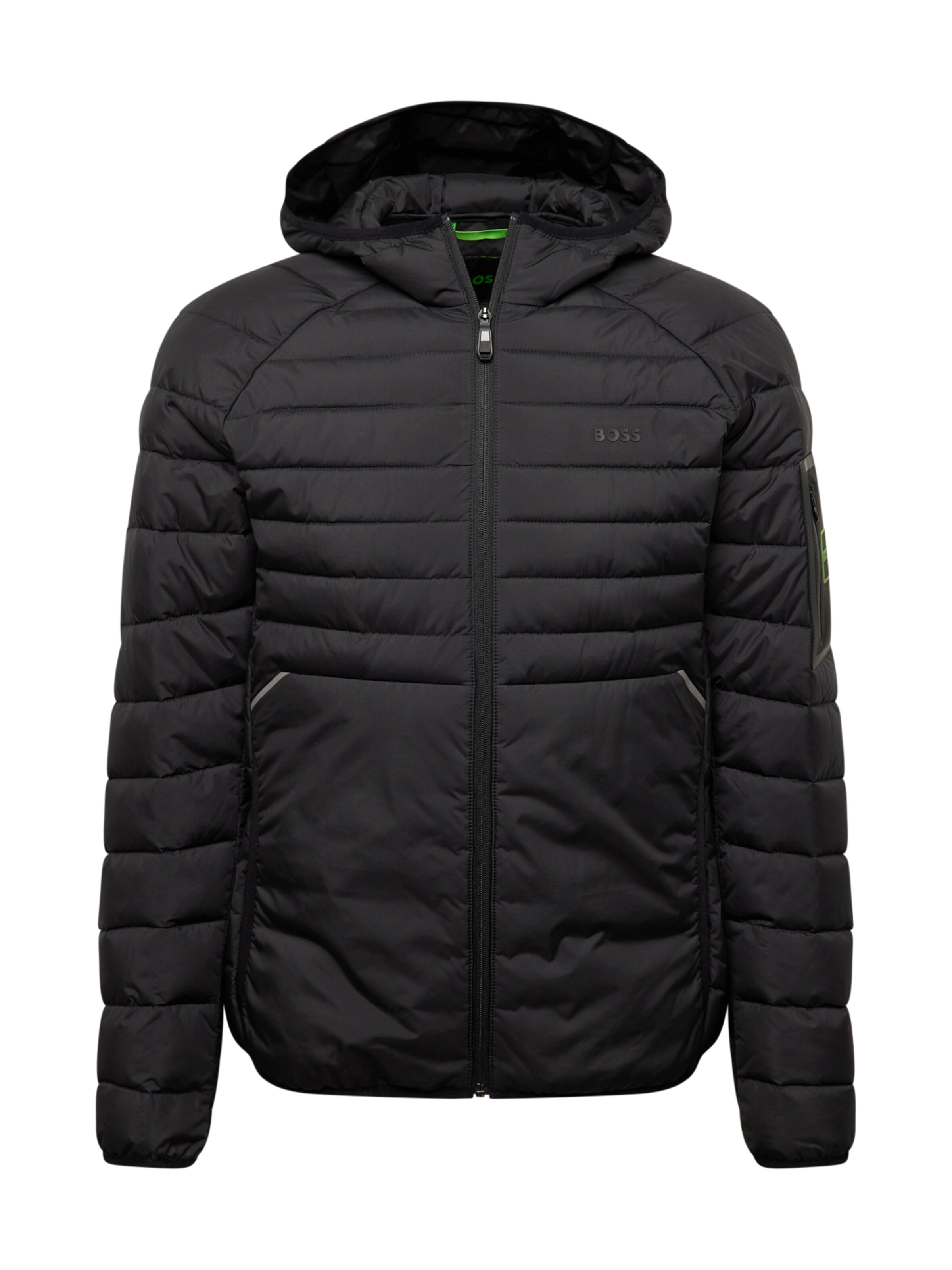 BOSS Kurtka przejściowa 'Thor 2' w kolorze czarny: przód