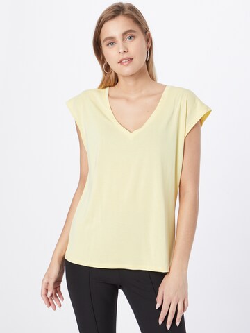 VERO MODA - Camiseta 'FILLI' en amarillo: frente