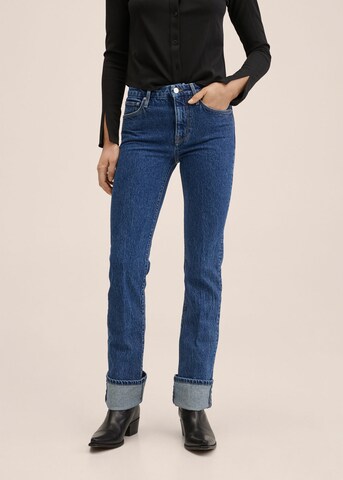 MANGO Regular Jeans 'Philipa' in Blauw: voorkant