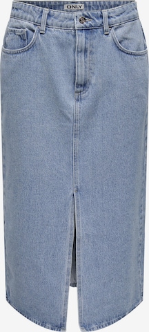 Gonna 'ONLBianca' di ONLY in blu: frontale