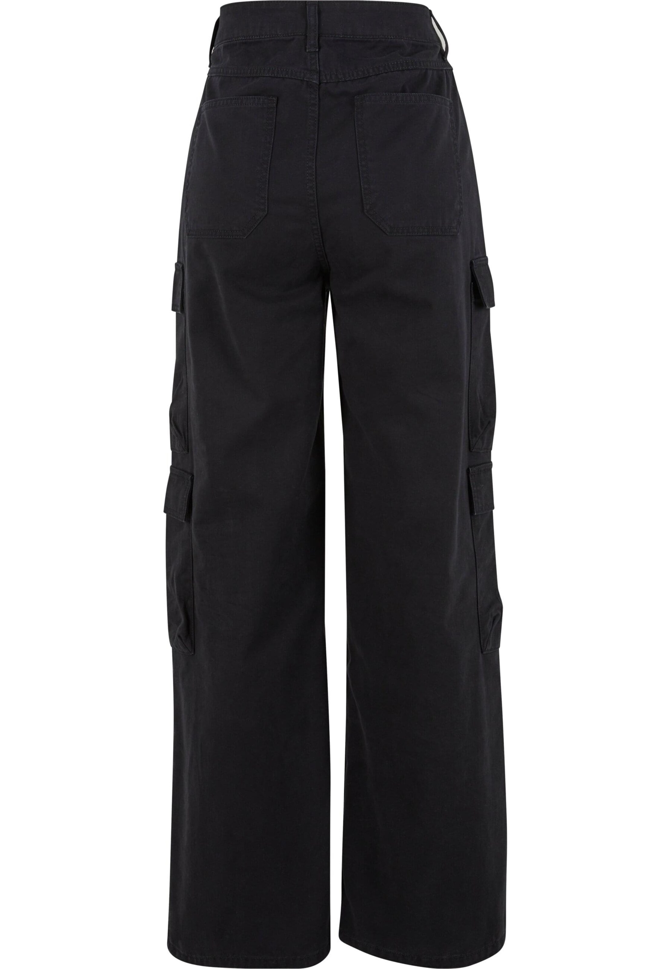 Karl Kani Loose fit Cargo trousers in Black