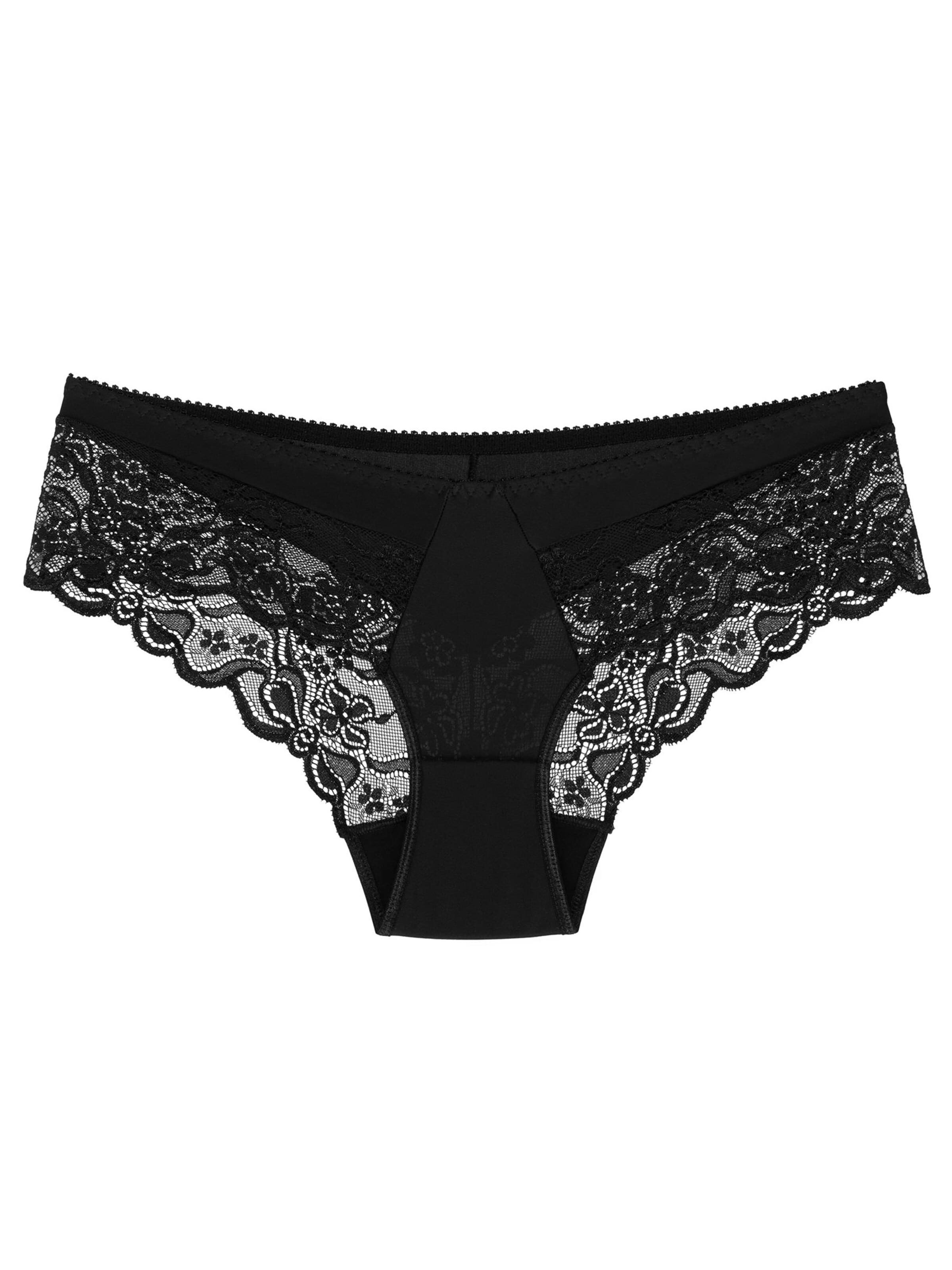 Wolbar Panty 'Emma' in Black: front