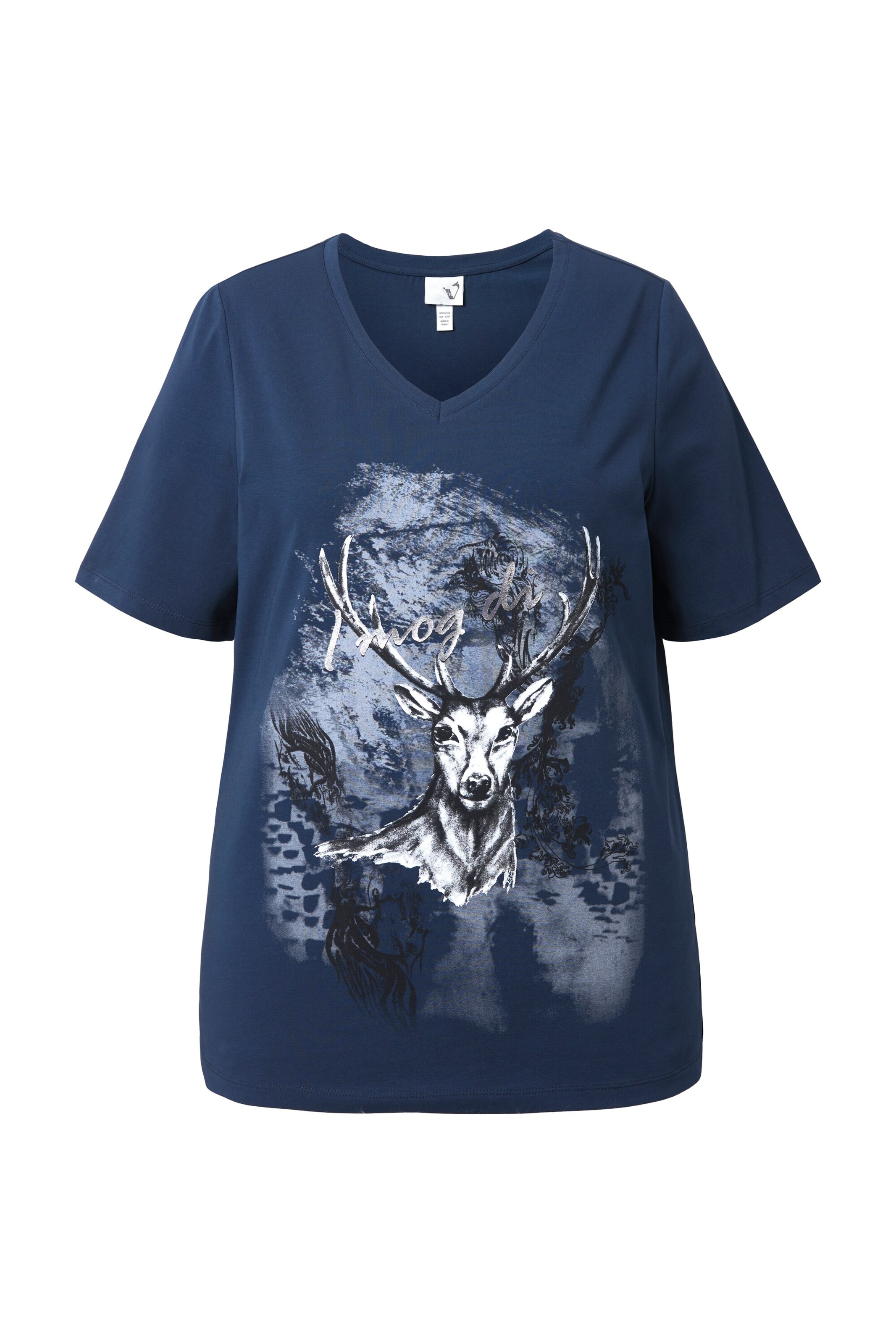 Ulla Popken Shirt in Blue: front