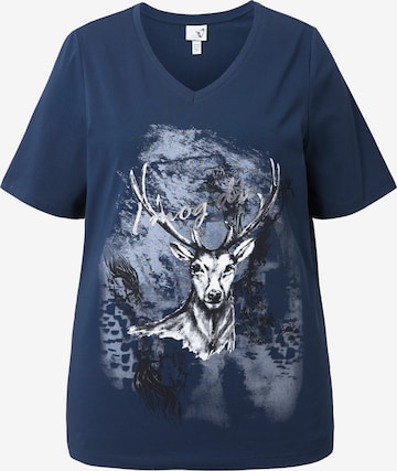 Ulla Popken Shirt in Blue: front